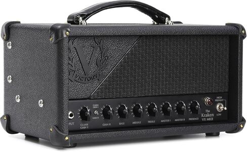 Victory Amplification VX The Kraken MkII 50-watt Tube Amplifier Head - Blackout, Sweetwater Exclusive in Saudi Arabia
