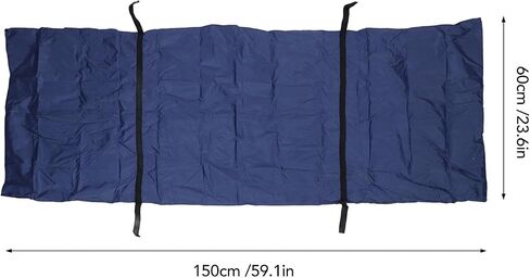 Ymiko Pet Burial Bag, 210D Silver Coated Oxford Cadaver Body Animal Cadaver Bag with a Large Capacity for The Funeral Industry, Emergencies, and Even Outdoor Activities (210 * 75CM) in Saudi Arabia
