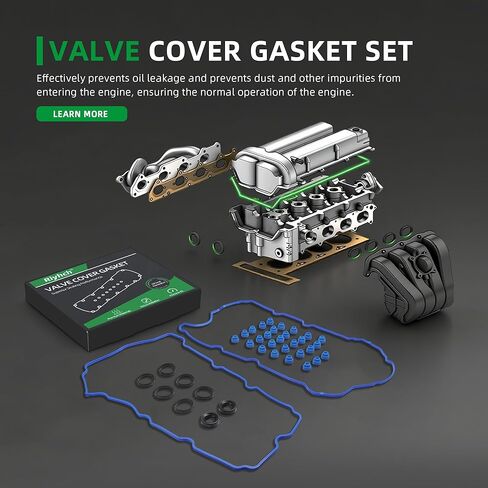 VS50801R Valve Cover Gasket Set for Ford Escape 2009-2012, for Ford Fusion 2010-2012, for Mazda Tribute 2009-2012, for Mercury Mariner 2009-2011, for Mercury Milan 2010-2011, 3.0L V6 in Saudi Arabia