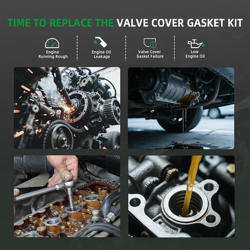 VS50801R Valve Cover Gasket Set for Ford Escape 2009-2012, for Ford Fusion 2010-2012, for Mazda Tribute 2009-2012, for Mercury Mariner 2009-2011, for Mercury Milan 2010-2011, 3.0L V6 in Saudi Arabia