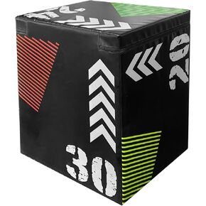 Plyo Jumping Exercise Box, 3 in 1 Plyo Jumping Box for Exercise,Soft Jump Box for Home Gym Workout Trainer in Saudi Arabia