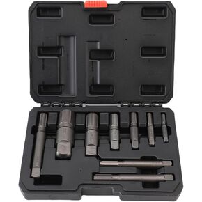 9 Pcs Pipe Extractor Set, Heavy Duty CrMo Steel Broken Pipe Extractors with Storage Box Broken Pipe Removal Tool Kit for Maintenance in Saudi Arabia
