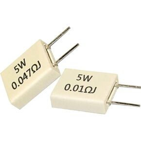 RX27-6 MPR BPR SLR 56 5Watt Non Inductive Cement Resistance 0.015/0.22/0.25/0.33/0.47/0.5/0.68/0.75/0.82/100R J Ohm Resistor(0.033R 5W (5pcs)) in Saudi Arabia