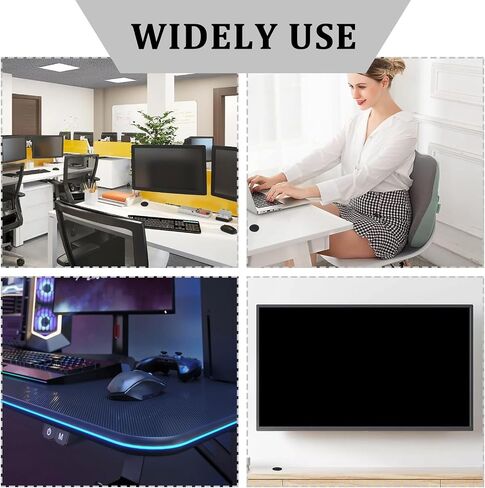 15 Pcs Desk Grommet, 1 Inch / 25mm Flexible Rubber Grommets, Black Cable Grommets, Silicone Cable Cord Grommet Wire Hole Cover for Table and Other Furnitures in Saudi Arabia