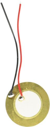 20PCS 27mm Piezo Elements Sounder Sensor Trigger Drum Disc + Wire Copper,Piezoelectric Sensor in Saudi Arabia