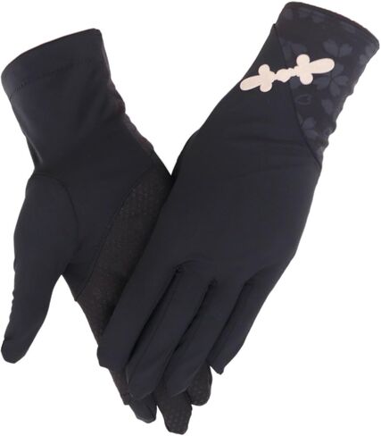 Women's Fashion Floral UPF 50+ Sun Protection Gloves in Kuwait