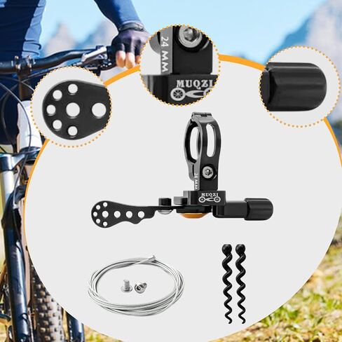 YIJU Dropper Post Lever Adjustable Control Remote Lightweight Bicycle Seat Post Supplies Shifter with Cable for Road Bike Cycling in Saudi Arabia