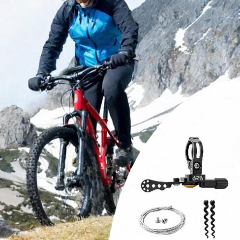 YIJU Dropper Post Lever Adjustable Control Remote Lightweight Bicycle Seat Post Supplies Shifter with Cable for Road Bike Cycling in Saudi Arabia