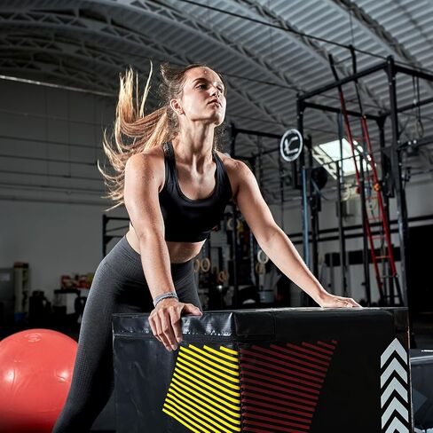 Plyo Jumping Exercise Box, 3 in 1 Plyo Jumping Box for Exercise,Soft Jump Box for Home Gym Workout Trainer in Saudi Arabia