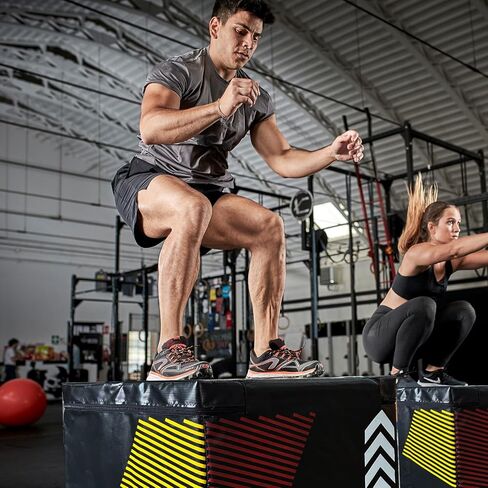 Plyo Jumping Exercise Box, 3 in 1 Plyo Jumping Box for Exercise,Soft Jump Box for Home Gym Workout Trainer in Saudi Arabia