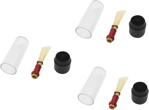 3pcs Bassoon Reed Case Handmade Bassoon Accessories for Intermediate Players Safe Sealed Packaging Natural Reed Easy Cleaning Protects Instrument in Saudi Arabia