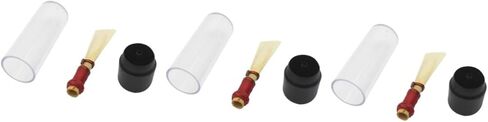 3pcs Bassoon Reed Case Handmade Bassoon Accessories for Intermediate Players Safe Sealed Packaging Natural Reed Easy Cleaning Protects Instrument in Saudi Arabia