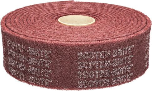 Scotch-Brite (TM) لفة ونهاية ، أكسيد الألومنيوم ، طول 4 عرض × 30 '، حصباء ناعم (حزمة 1) in Saudi Arabia