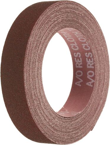 Norton K225 Metalite Abrasive Roll, Cloth Backing, Aluminum Oxide, Roll 1" Width x 10yd Length, Grit 80 (Pack of 1) in Saudi Arabia