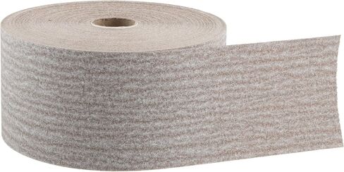 Norton A275 No-Fil Adalox Abrasive Roll, Paper Backing, Pressure Sensitive Adhesive, Aluminum Oxide, Waterproof, Roll 2-3/4" Width x 45yd Length, Grit 150 (Pack of 1) in Saudi Arabia