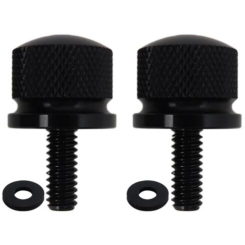 2pcs استبدال مقعد الترباس ل harley fatbob/streetbob/softail/dyna - إنشاء الألومنيوم 1/4 "-20 حجم الخيط بواسطة ytxxdeus in Saudi Arabia