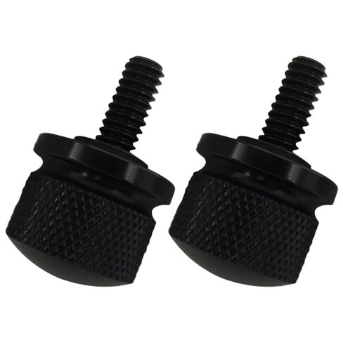 2pcs استبدال مقعد الترباس ل harley fatbob/streetbob/softail/dyna - إنشاء الألومنيوم 1/4 "-20 حجم الخيط بواسطة ytxxdeus in Saudi Arabia