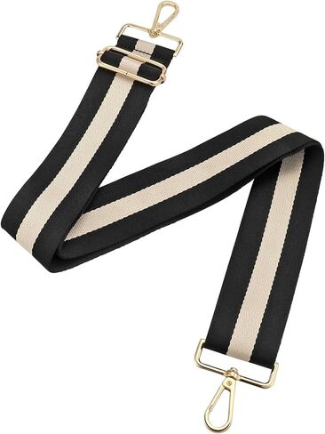 Wide Embroidery Purse strap Replacement Crossbody Bag Strap Adjustable Floral Canvas Guitar Straps for Handbags in Saudi Arabia