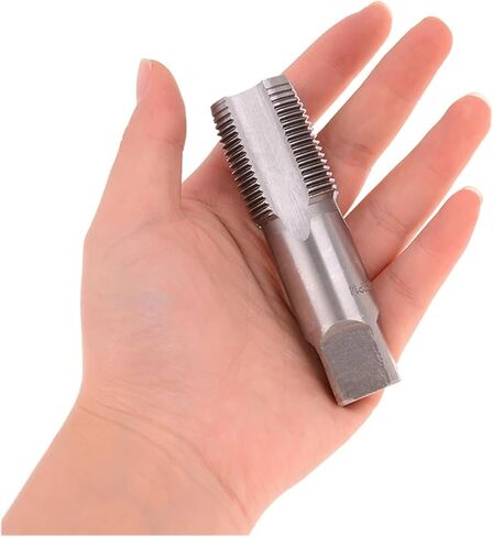 مجموعة بتات الحفر ، G1/8 1/4 3/8 1/2 Taper Pipe Tap NPT أدوات قطع خيط المسمار المعدنية 1PCS in Saudi Arabia