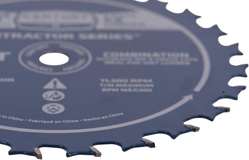 Century Drill & Tool 10213 10 "40 T Construction Circular Saw Flade ، أسنان كربيد C3 متينة ، فتحات الحرارة ، قطع دقيقة ، اهتزاز منخفضة in Saudi Arabia