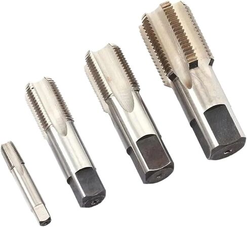 Drill Tap Bit Set, 1pcs Taper Pipe Tap Metal Screw Thread 1/8" 1/4" 3/8" 1/2" 3/4" in Saudi Arabia