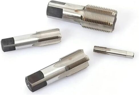 Drill Tap Bit Set, 1pcs Taper Pipe Tap Metal Screw Thread 1/8" 1/4" 3/8" 1/2" 3/4" in Saudi Arabia