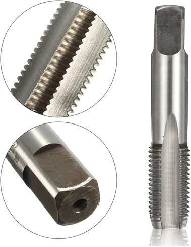 Drill Tap Bit Set, 1pcs Taper Pipe Tap Metal Screw Thread 1/8" 1/4" 3/8" 1/2" 3/4" in Saudi Arabia