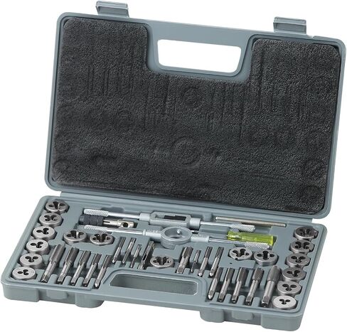 مجموعة بتات الحفر ، اضغط وموت Set 40pcs متري المحمل صنابير الفولاذ وموتلة الأداة in Saudi Arabia