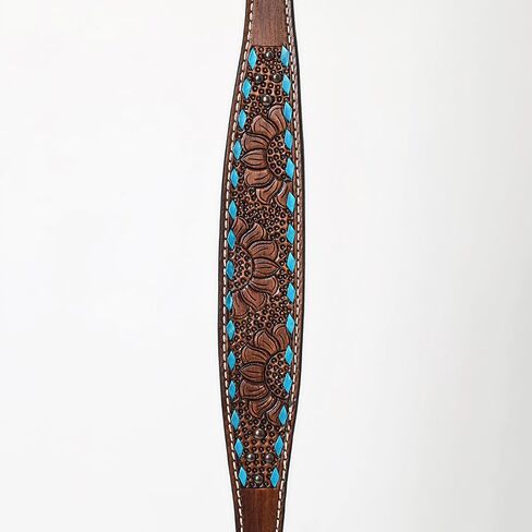 Genuine Western American Leather Horse Premium Headstall & Breast Collar Set in Saudi Arabia