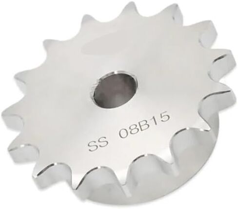 مسننة أسطوانة الأسنان ضرس 1pcs 10-25 الأسنان من الفولاذ المقاوم للصدأ 08b سلسلة ضرس سلسلة الترس الملعب 12.7 مم (18 أسنان) in Kuwait