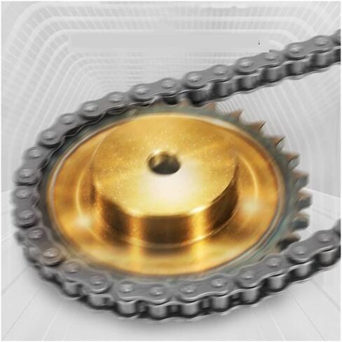 Tooth Roller Chain Sprocket 1pc 18 Teeth 08B Precision Industrial Drive Sprocket Wheel 45# Steel Chain Gear(15mm (Keyway 5mm)) in Saudi Arabia