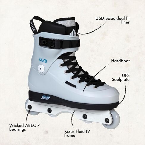 USD Sway 58 XXIV Skates 11.0 - 12.0 (45-46) in Saudi Arabia