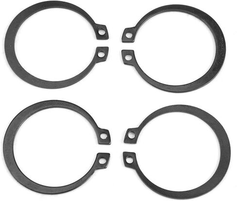 225 Piece Set of Internal & External Snap Retaining Rings - & Versatile Circlips in 18 Assorted Sizes - Perfect for Home DIY, Professional Jobs, and Maintenance in Saudi Arabia