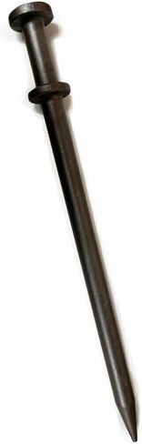 Double Head Tent Stakes - Heavy Duty Steel Tent Stakes, Versatile Ground Spikes to Anchor Commercial Inflatables, Party Tents, and Outdoor Camping Shelters, 3/4 x 24 Inch, 4-Pack in Kuwait