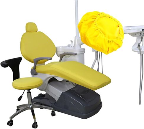 4 PCS CORCH CORCH CORVERS - حالة وقائية مقاومة للماء مرنة لمسند الرأس ومسند الظهر ، معدات طبيب أسنان متينة ، دعم النظافة والراحة in Saudi Arabia