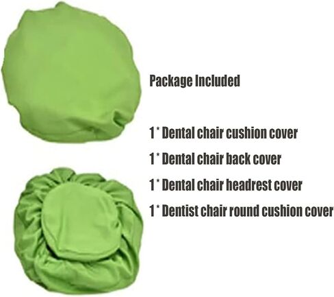 4 PCS CORCH CORCH CORVERS - حالة وقائية مقاومة للماء مرنة لمسند الرأس ومسند الظهر ، معدات طبيب أسنان متينة ، دعم النظافة والراحة in Saudi Arabia
