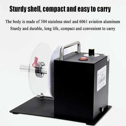 Adjustable Speed Label Rewinder, Automatic Sticker Rewinder, Max Label Width 80mm, Max Label Diameter 138mm, Silent Design, Magnetic Suction Structure, for Clothing, Logiste in Saudi Arabia