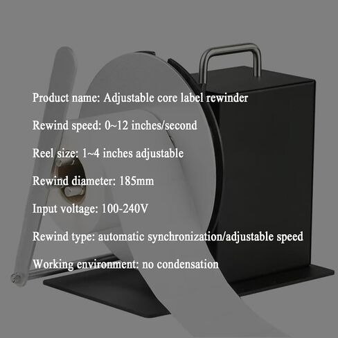rewinder تسمية ، عودة ثنائية الاتجاه ، 0 ~ 12 "/s ، 1 ~ 4" قابلة للتعديل ، قطر الترجيع 185 مم ، التزامن أوتوماتيكي للسرعة المزدوجة ، لعلامة خط التجميع ، ملصق خط التجميع in Saudi Arabia