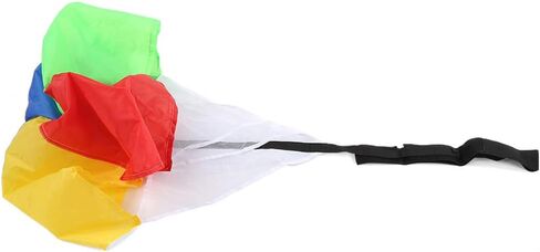 Kids Running Speed Training, Speed Drills Resistance Parachute Running Sprint Chute Soccer, Children Colorful Resistance Umbrella Physical Training Running in Saudi Arabia
