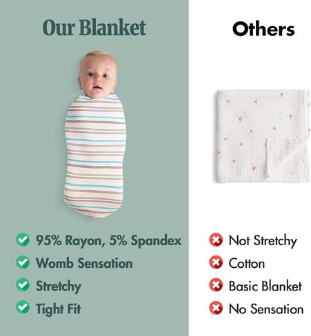 Baby Swaddle Blanket, Baby Girl or Baby Boy Comfortable for Newborn Girls and Boys, Sweetheart in Saudi Arabia