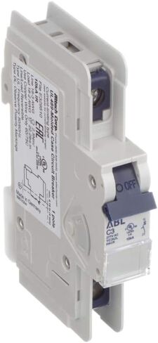 Circuit Breaker; THERM; HNDL; CUR-RTG 3.0A; DIN RAIL; 1 POLE; VOL-RTG 277VAC; 1C3UL, Pack of 2 in Saudi Arabia