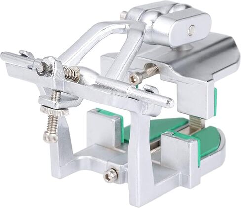 Adjustable Dental Tooth Articulator, Articulator Dental Lab Tool with Screw Driver, Assists in Prosthodontic Appliances, Suitable for Dental Laboratory Dentists and Students Learning in Saudi Arabia