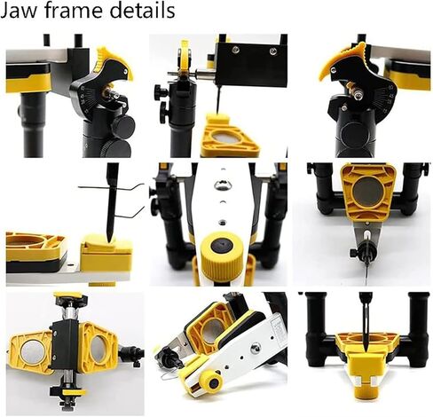 مصنوع أسنان أسنان معدنية ، مفصلية فم كاملة من الفم شبه قابل للتعديل مع طاولة نقل القوس الوجه القياسية ، نطاق ميل الكاحل الرصاص: 15 ° -60 ° ، لمختبر الأسنان in Kuwait