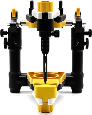 مصنوع أسنان أسنان معدنية ، مفصلية فم كاملة من الفم شبه قابل للتعديل مع طاولة نقل القوس الوجه القياسية ، نطاق ميل الكاحل الرصاص: 15 ° -60 ° ، لمختبر الأسنان in Kuwait