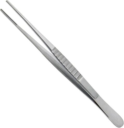 Debakey Tweezer Atraumatic Forceps Surgical Dental Veterinary Stainless Steel Instruments Select a size 6",7",8",9",10",12" (6) in Saudi Arabia
