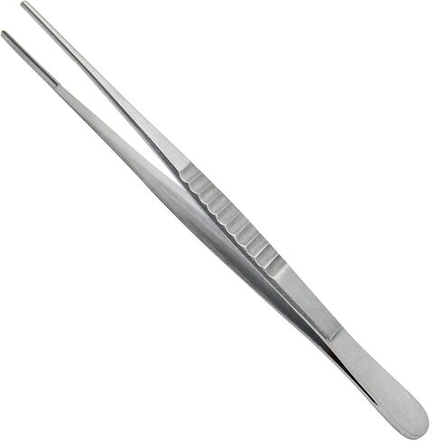 Debakey Tweezer Atraumatic Forceps Surgical Dental Veterinary Stainless Steel Instruments Select a size 6",7",8",9",10",12" (6) in Saudi Arabia