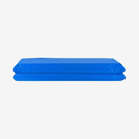 kindermat ، سميكة 5/8 "مع قسم وسادة ، حصيرة راحة 4 قطاعات ، 45" × 19 "× 5/8" ، أحمر/أزرق مع الرمادي الرمادي ، رائع للمدرسة ، والرعاية النهارية ، والسفر ، والمنزل ، مصنوعة في الولايات المتحدة الأمريكية in Kuwait