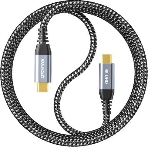 USB C Cable 3ft, USB C 3.2 Gen 2X2 Cable, 4K Monitor Video Output, 20Gbps High Speed Data Transfer, 100W Fast Charging, for Car Carplay iPhone 16, MacBook, Dell, LG, ARZOPA, KYY, for Portable Monitor in Kuwait