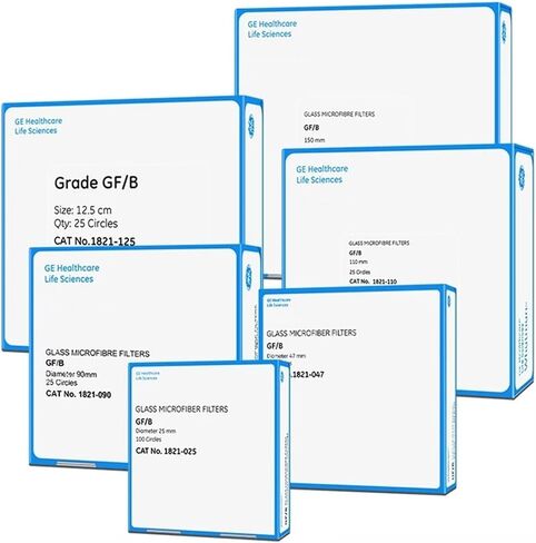 Glass Microfiber Filters GF/B Glass Fiber Filter Paper Membrane 1821-025/047/055/070/090/110/125/150 Pore Size 1.0 um(1821-090) in Kuwait