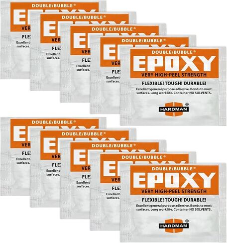 Hardman Double Bubble Orange High Peel Strength Epoxy - 04007 (10 Pack) in Saudi Arabia